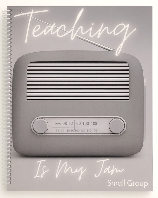 Retro Teaching Jam Classic Small Group Planner