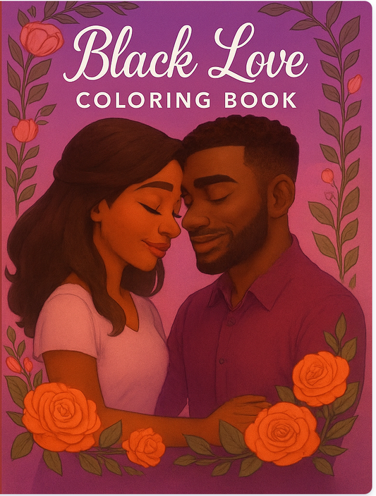 Black Love: A Wedding & Family Coloring Book